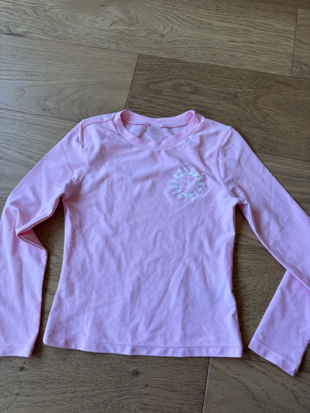 Old navy long sleeve rash guard girls small 6/7